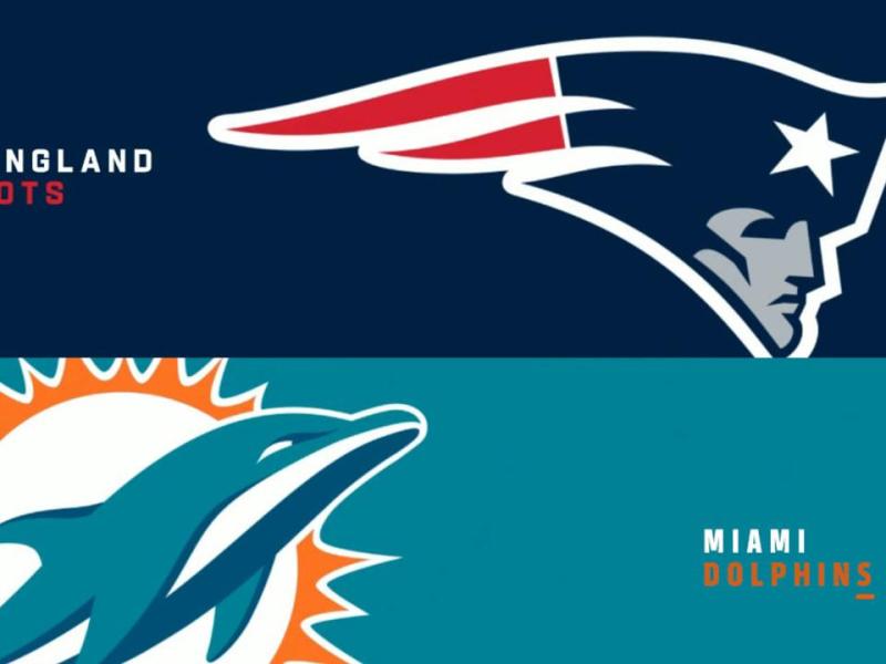 MIAMI DOLPHINS @ NEW ENGLAND&nbsp;PATRIOTS.