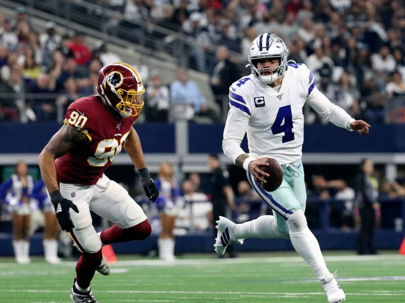 DALLAS COWBOYS @ WASHINGTON FOOTBALL&nbsp;TEAM